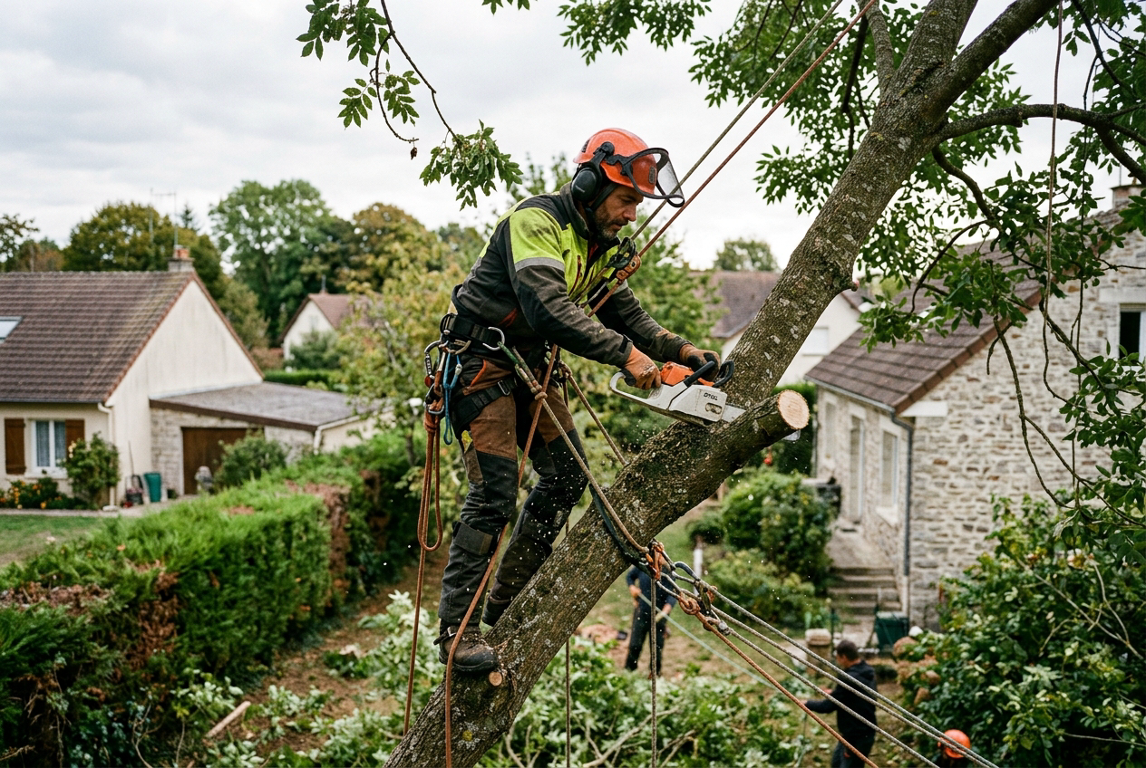 Abattage d'arbres et Démontage délicat à Beauvais