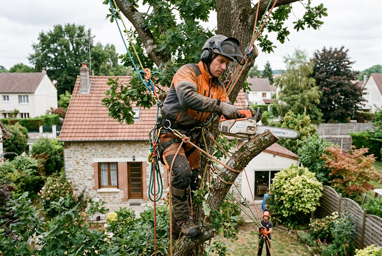 Élagueur Grimpeur à Beauvais : Taille, Démontage et Sécurité