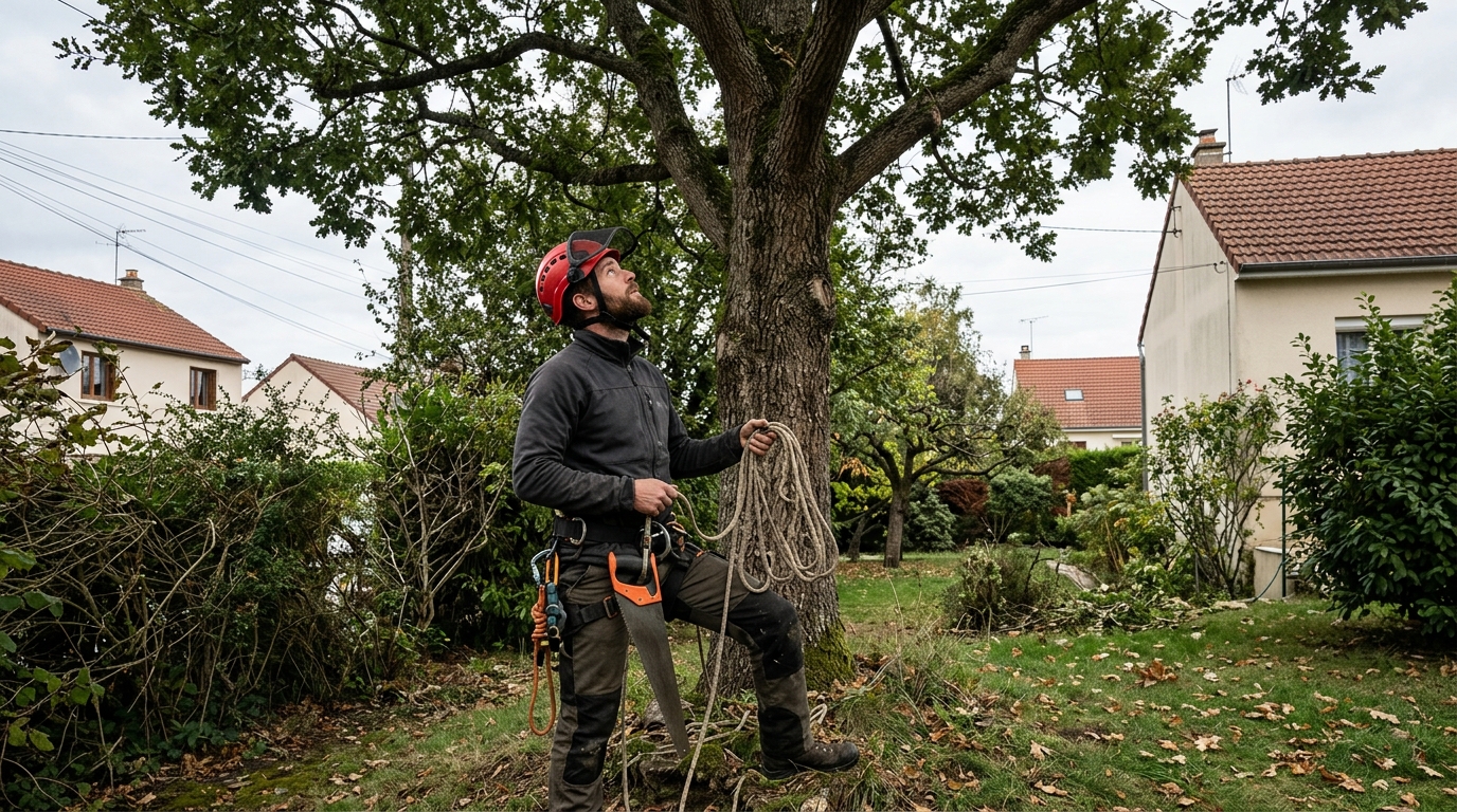 Chantier à Auneuil avant intervention